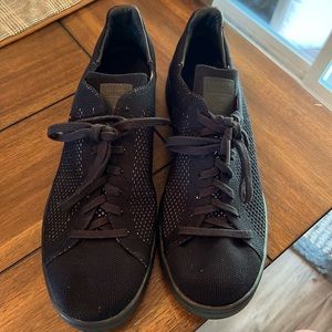 Adidas Originals Stan Smith Primeknit Triple Black, Mens US11 UK10.5 EU45